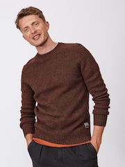 Aubin Prestwick Shetland Crew Jumper - Image 1 of 6
