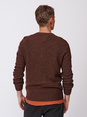 Aubin Prestwick Shetland Crew Jumper - Image 2 of 6
