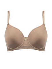 Pour Moi Nude Effortless Super Soft Spacer T-Shirt Bra - Image 3 of 4