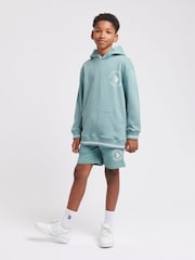 U.S. Polo Assn. Blue Boys 100% Cotton Circle Print Shorts - Image 2 of 7
