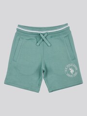 U.S. Polo Assn. Blue Boys 100% Cotton Circle Print Shorts - Image 5 of 7
