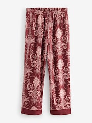 Laura Ashley Burgundy Red Josette Button Through Pyjamas - Image 3 of 7