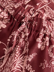 Laura Ashley Burgundy Red Josette Button Through Pyjamas - Image 6 of 7