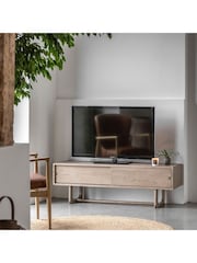 Gallery Home Brown Neston Media Unit - Image 1 of 6