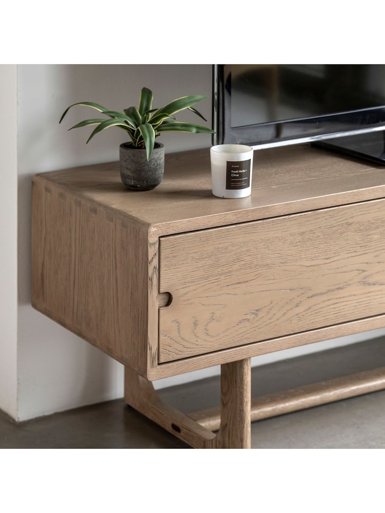 Gallery Home Brown Neston Media Unit - Image 2 of 6