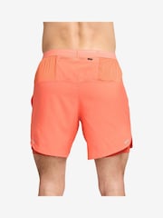 Nike Mango/Black Dri-FIT Stride 7 Inch 2-In-1 Running Shorts - Image 2 of 4