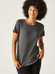 Regatta Grey Ballyton Short Sleeve Sports T-Shirt - Image 1 of 6