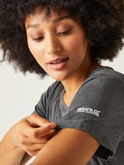 Regatta Grey Ballyton Short Sleeve Sports T-Shirt - Image 4 of 6