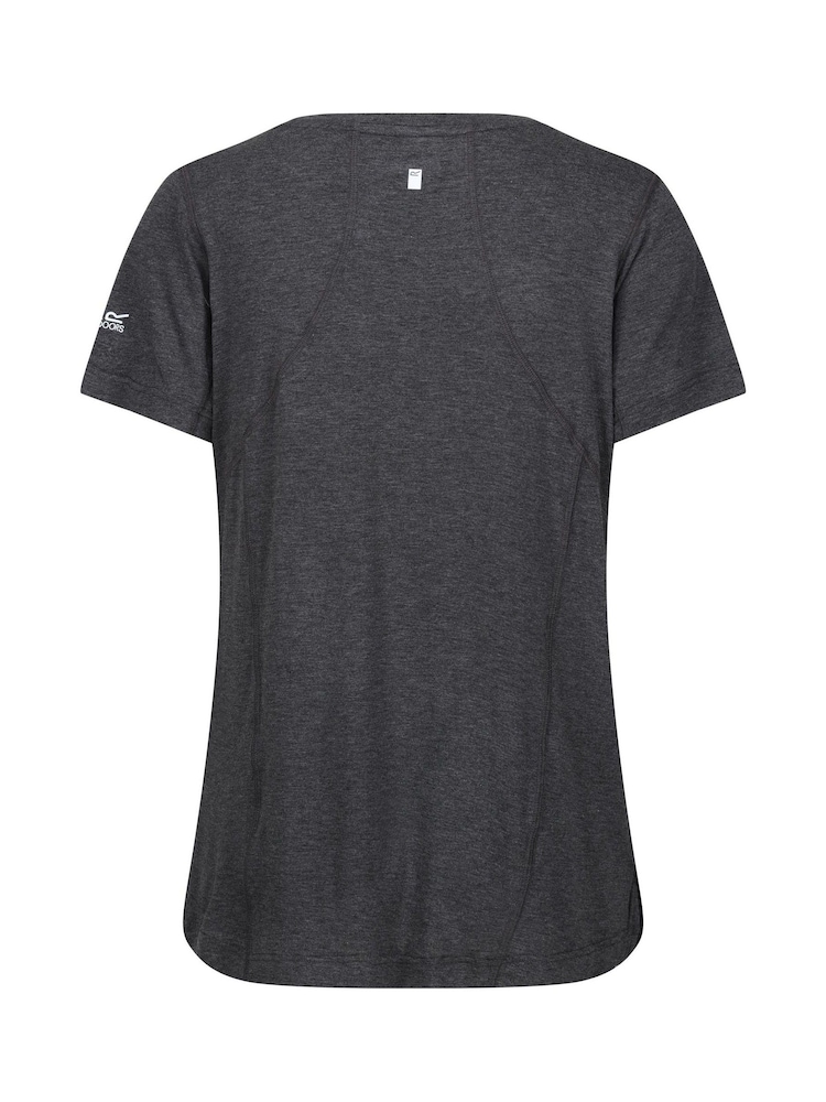 Regatta Grey Ballyton Short Sleeve Sports T-Shirt - Image 6 of 6