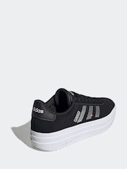 adidas Black/Pink VL Court Bold Trainers - Image 4 of 8