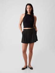 Gap Black 365 High Waisted Shorts - Image 4 of 5