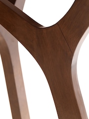 Julian Bowen Walnut Huxley Round Table - Image 5 of 5