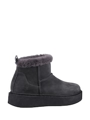 Hush Puppies Grey Becca Ankle Boots - Image 3 of 4