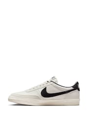 Nike Beige Big Low Trainers - Image 2 of 11