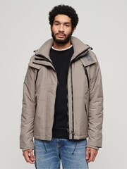 Superdry Nude Hooded Mountain SD Windbreaker Jacket - Image 1 of 6