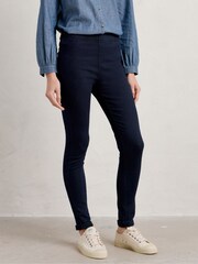 Seasalt Cornwall Blue Petite Bosvenning Jeggings - Image 1 of 5
