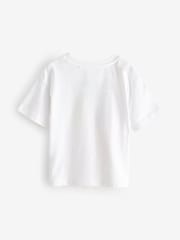 White Ice Cream Short Sleeve Character T-Shirt (3mths-7yrs) - Image 5 of 6