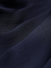 Ted Baker Blue Misrina Draped Neck Woven Top - Image 6 of 6