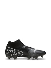 Puma Black Mens Future 7 Match Fg/AG Laceless Football Boots - Image 1 of 6