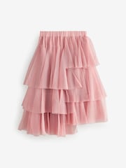 Pink Mesh Layered Skirt (3-16yrs) - Image 6 of 8