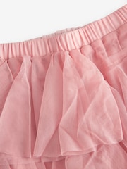 Pink Mesh Layered Skirt (3-16yrs) - Image 7 of 8