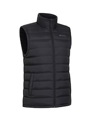 Mountain Warehouse Black Seasons II Mens Water Resistant Padded Gilet - Image 3 of 6