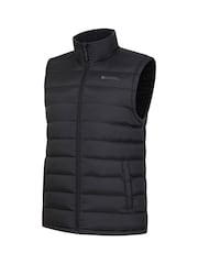 Mountain Warehouse Black Seasons II Mens Water Resistant Padded Gilet - Image 5 of 6