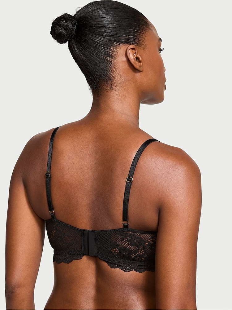 Victoria's Secret Black Lace Bandeau Bra Top - Image 2 of 3