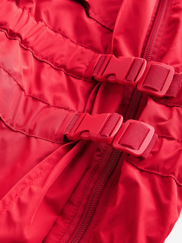 Red 4-Leg Waterproof Dog Coat - Image 8 of 10