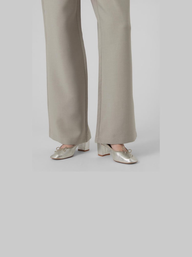Vero Moda kalhoty s širokými nohavicemi - Image 2 of 4