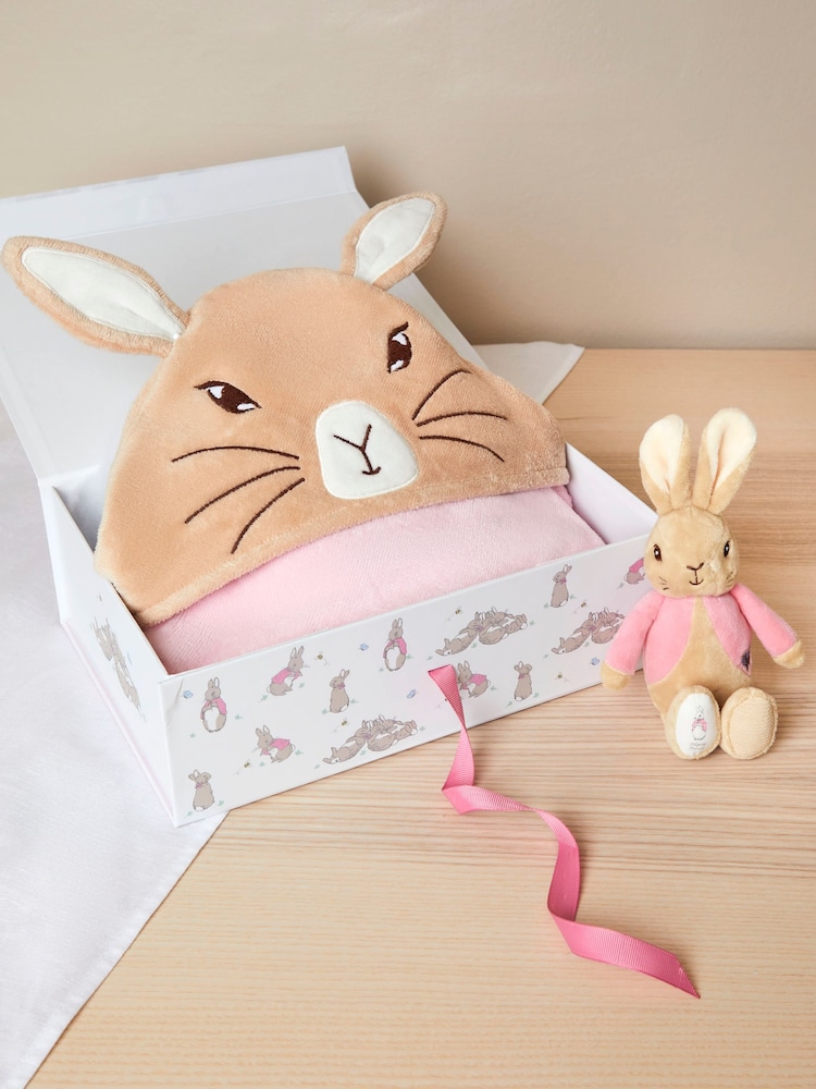 JoJo Maman Bébé Flopsy Bunny Cuddles Gift Set - Image 1 of 4