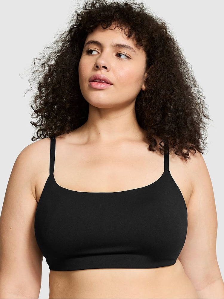 Victoria's Secret PINK Black Relay Sports Bra - Image 1 of 3