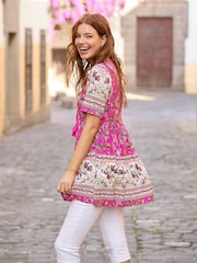 Joe Browns Ärmellose Tunika mit Blumenprint - Bild 1 von 3