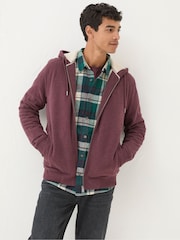 FatFace Brooke Purple Marl Hoodies - Image 1 of 5