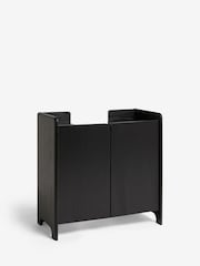 Black Under Sink Bathroom Storage Cabinet - Image 7 of 9