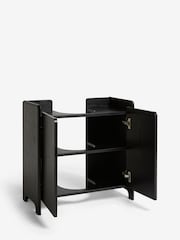 Black Under Sink Bathroom Storage Cabinet - Image 8 of 9