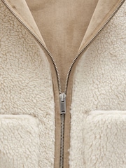 Ecru Teddy Borg Gilet - Image 7 of 8
