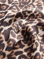 Animal Print Lace Trim Strappy Cami Top - Image 6 of 6
