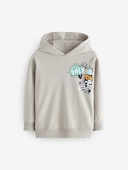 Grey Graffiti Graphic Hoodie (3-16yrs) - Image 1 of 3