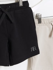 River Island Boys 100% Cotton Shorts 2 Pack - Bild 3 von 4