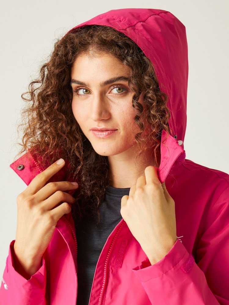 Regatta Pink Daysha Waterproof Shell Jacket - Image 1 of 3