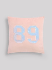 Pink 89 Sequin Cushion - Image 2 of 5