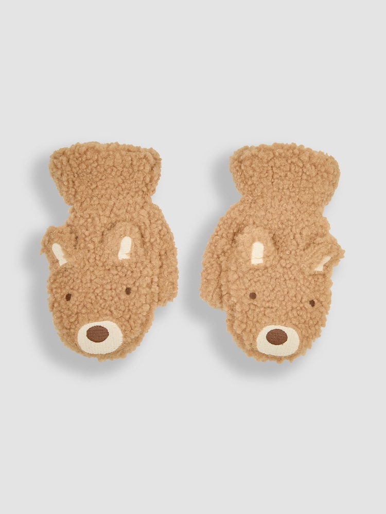 JoJo Maman Bébé Bear Borg Mittens - Imagen 1 de 3