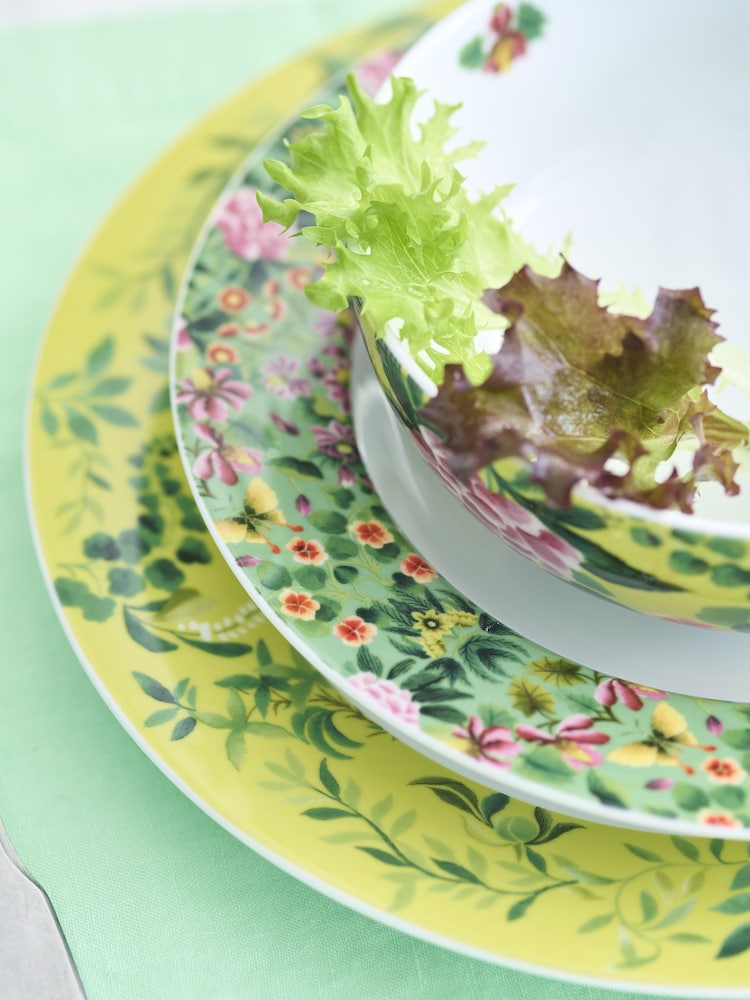 Juego de 4 boles para pasta de damasco Ikebana de Designers Guild - Imagen 2 de 6 Juego de 4 boles para pasta de damasco Ikebana de Designers Guild - Imagen 2 de 6