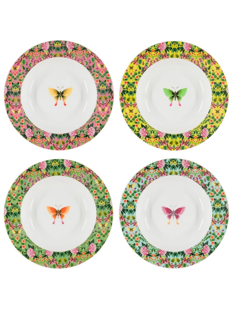 Juego de 4 boles para pasta de damasco Ikebana de Designers Guild - Imagen 6 de 6 Juego de 4 boles para pasta de damasco Ikebana de Designers Guild - Imagen 6 de 6
