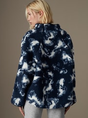 Blue Active Teddy Borg Fleece Jacket - Image 5 of 8