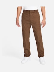Светло-коричневый - Nike Club Corduroy 100% Cotton Chino Trousers - Изображение 1 из 3