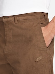 Светло-коричневый - Nike Club Corduroy 100% Cotton Chino Trousers - Изображение 3 из 3