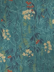 Graham & Brown Green Obassia Silk Wallpaper - Image 2 of 3