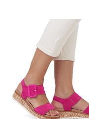 Rieker Womens Evolution Bur Fastener Sandals - Image 10 of 10